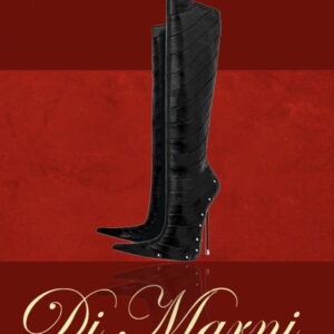 The Doolah x Studded Leather Knee Boot