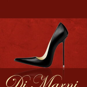 The Manx x Classic Black Matt Leather Stiletto